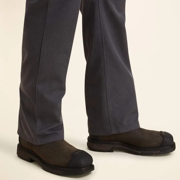Men Workwear Ariat FR M4 Relaxed Crossfire Straight Pant Iron Grey