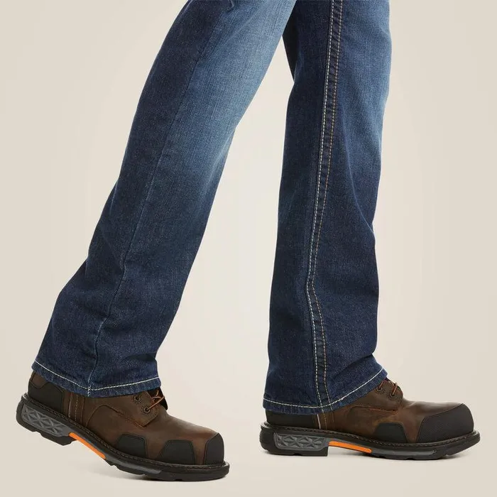 Men Workwear Ariat FR M5 Straight DuraStretch Truckee Stackable Straight Leg Jean Ryley