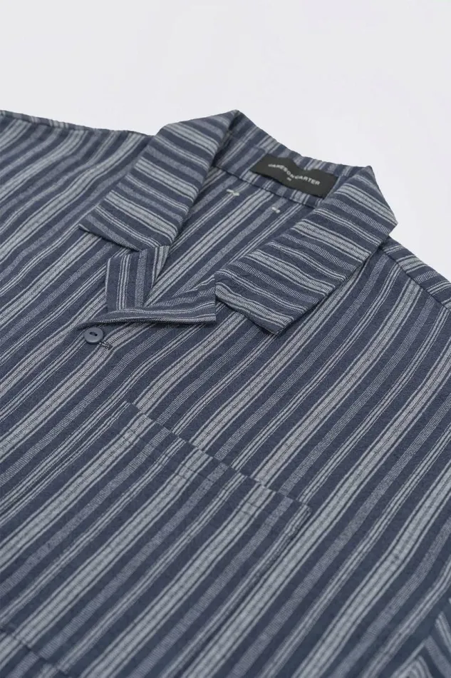 Mens Farley Shirt 8211 Navy Jameson Carter Twin Sets