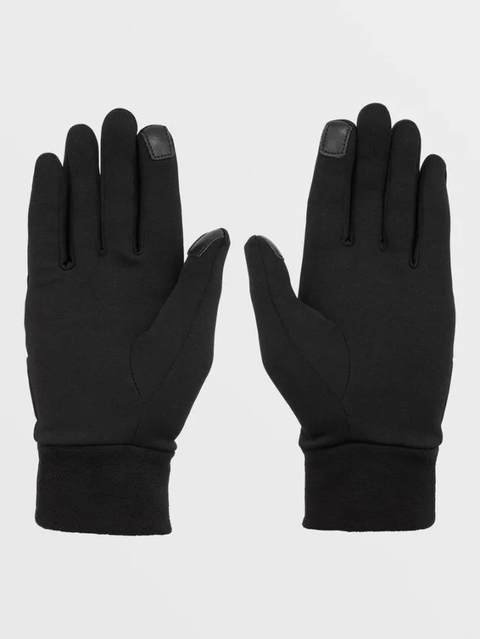 Mens Gloves and Mitts Volcom 91 GoreTex Mitts 8211 Bright Yellow