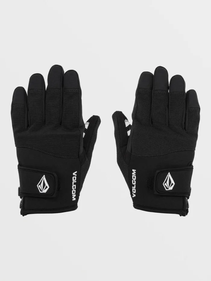Mens Gloves and Mitts Volcom Crail Gloves 8211 Black