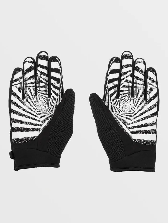Mens Gloves and Mitts Volcom Crail Gloves 8211 Black
