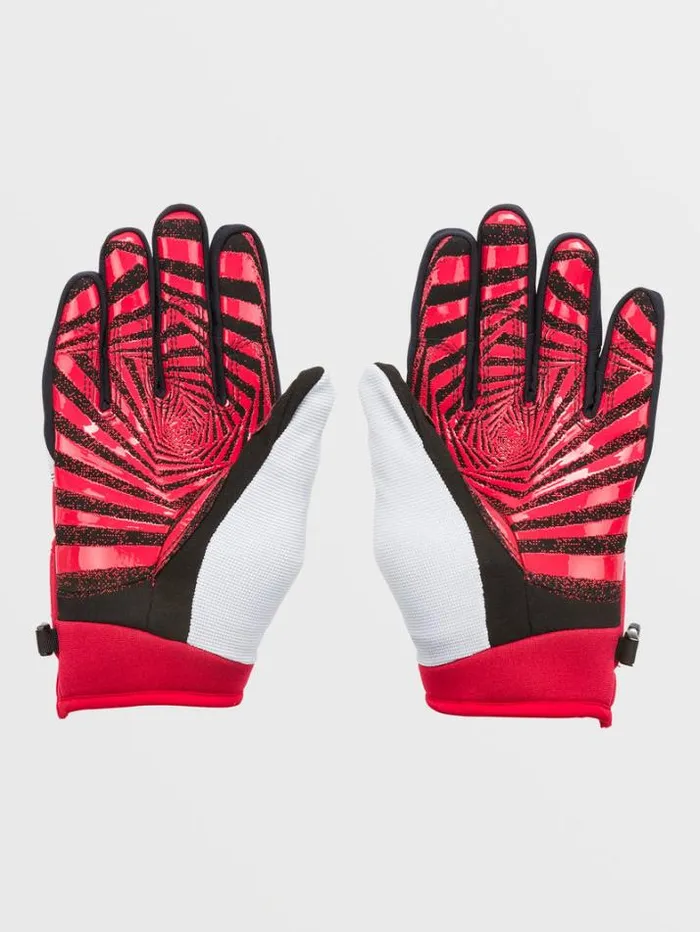 Mens Gloves and Mitts Volcom Crail Gloves 8211 White Camo