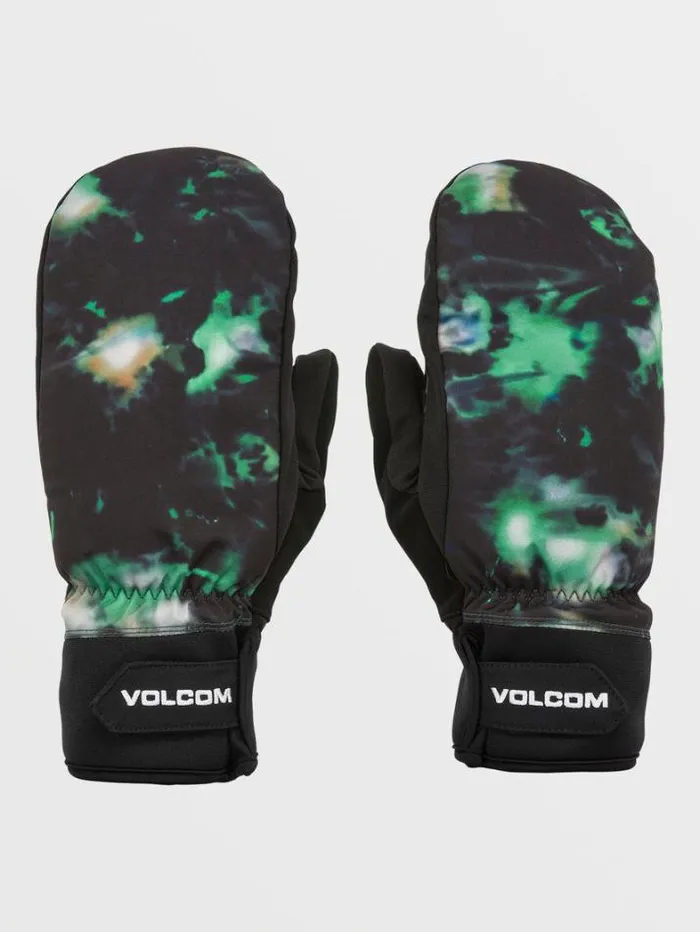 Mens Gloves and Mitts Volcom VCo Nyle Mitts 8211 Spritz Black