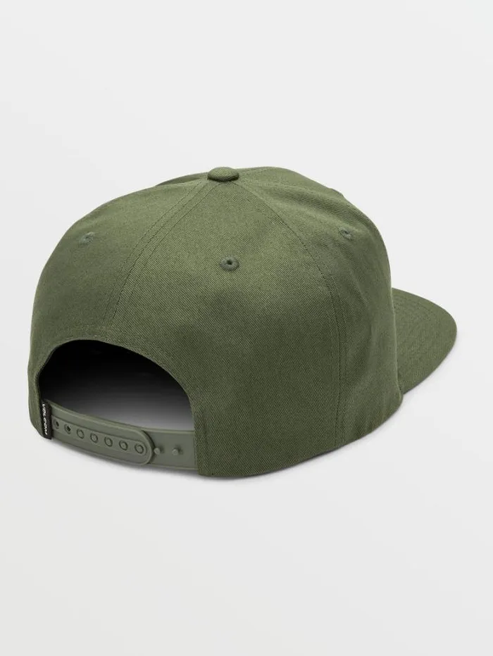 Mens Hats and Beanies Volcom Quarter Twill Hat 8211 Service Green