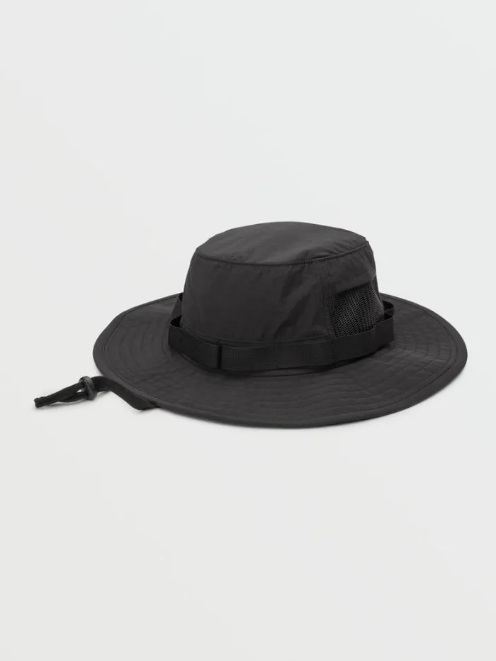 Mens Hats and Beanies Volcom Workwear Boonie Hat 8211 Black