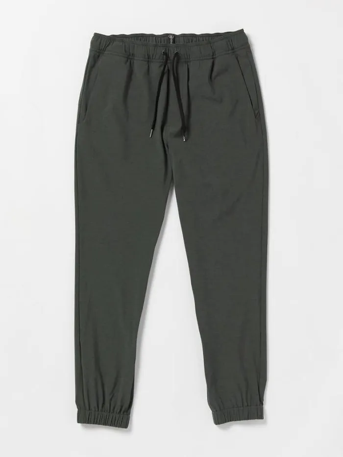 Mens Hiking Volcom Frickin Cross Shred Joggers 8211 Stealth