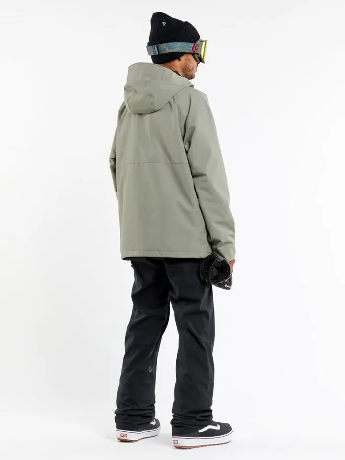 Mens Jackets Volcom 2836 Insulated Jacket 8211 Light Military