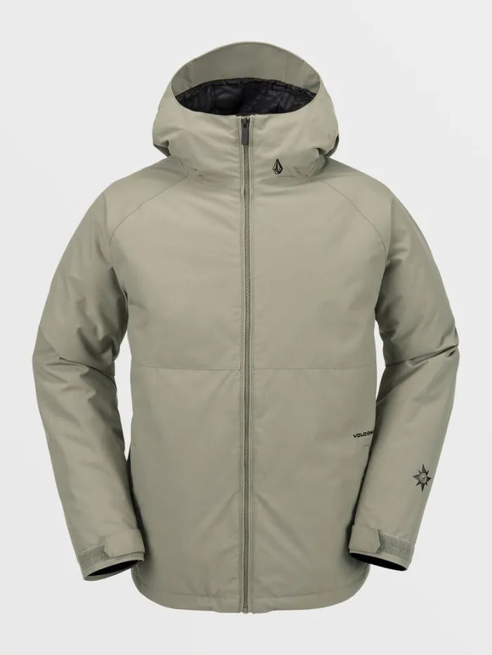 Mens Jackets Volcom 2836 Insulated Jacket 8211 Light Military