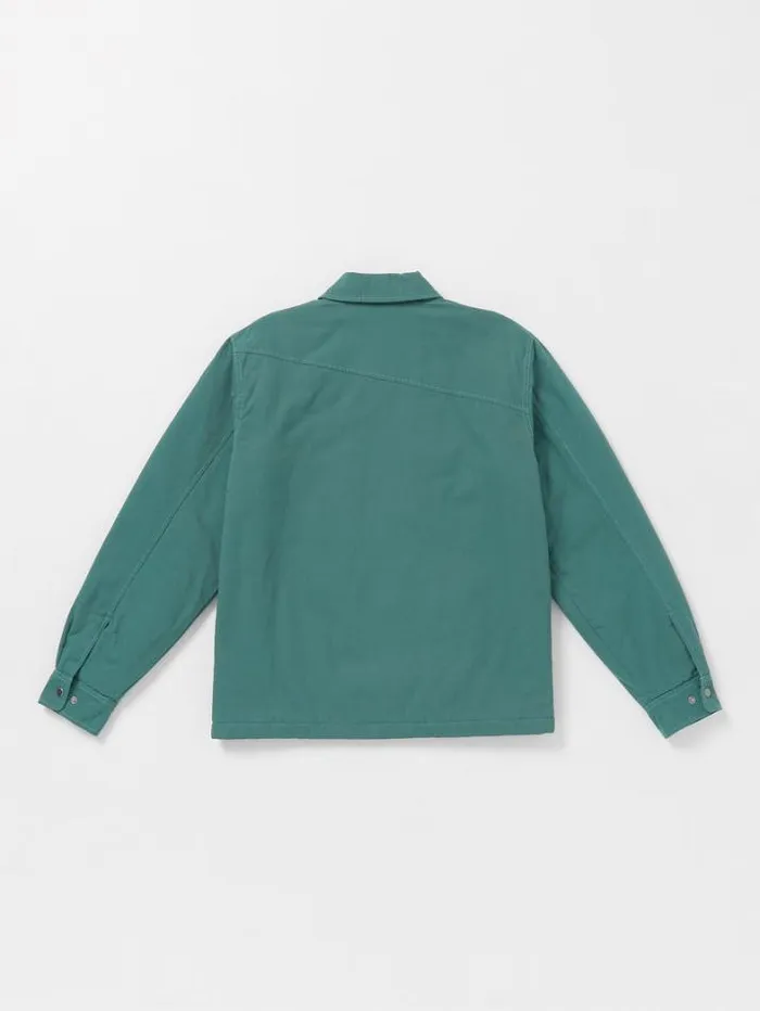 Mens Jackets Volcom Larkin Jacket 8211 Ranger Green