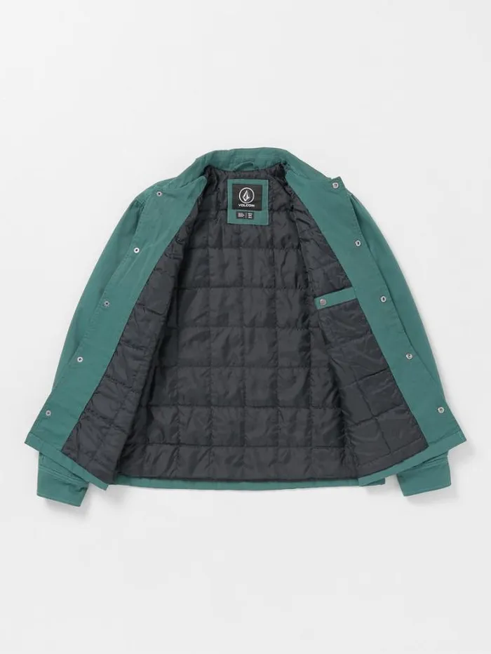 Mens Jackets Volcom Larkin Jacket 8211 Ranger Green