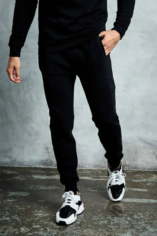 Mens Matthews Tracksuit Joggers 8211 Blackout Jameson Carter Tracksuits