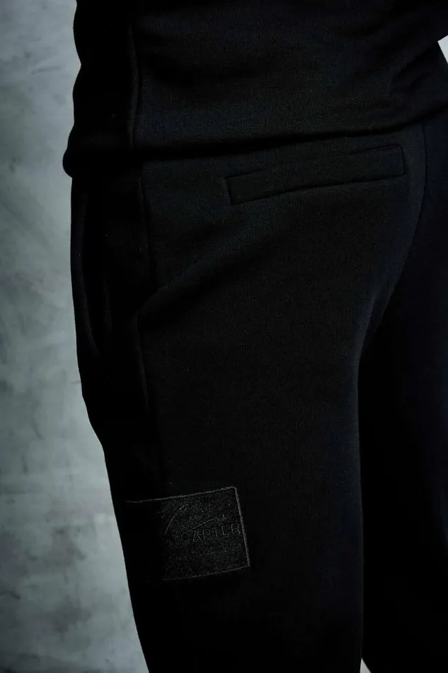 Mens Matthews Tracksuit Joggers 8211 Blackout Jameson Carter Tracksuits