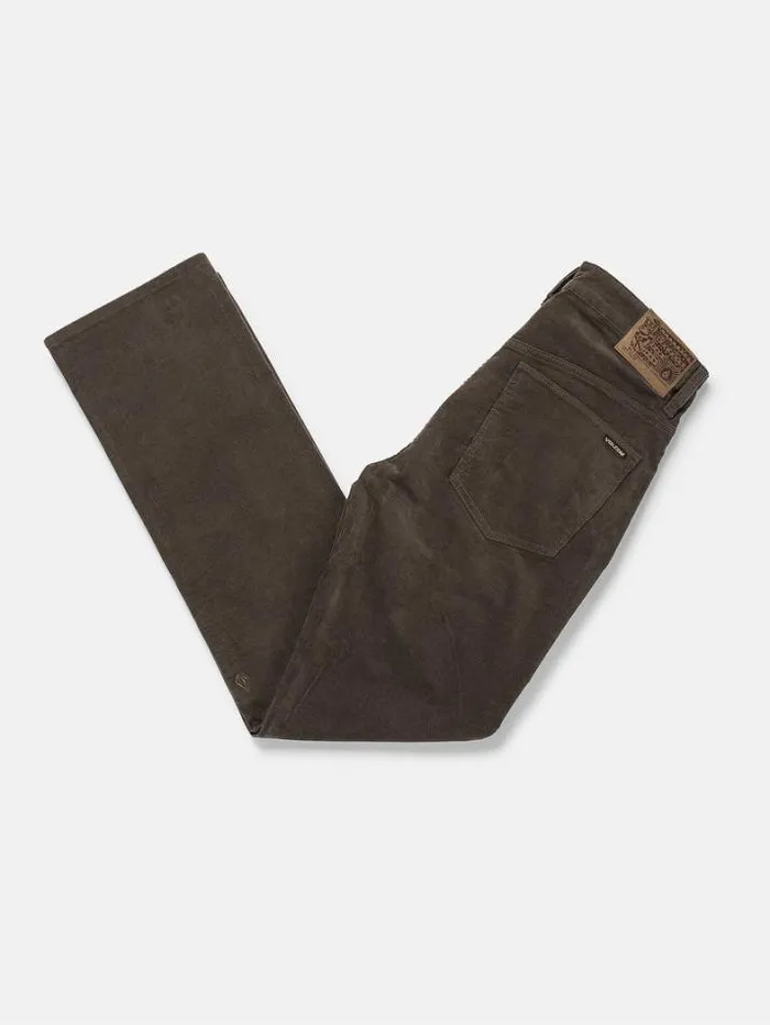 Mens Pants Volcom Solver Pocket Cord Modern Fit Pants 8211 Bison