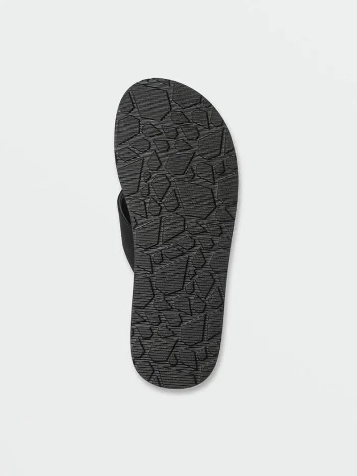 Mens Sandals Volcom Victor Sandals 8211 Aged Indigo