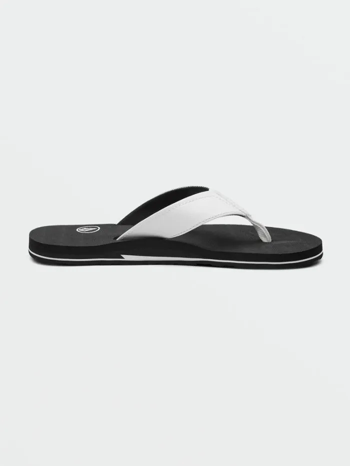 Mens Sandals Volcom Victor Sandals White