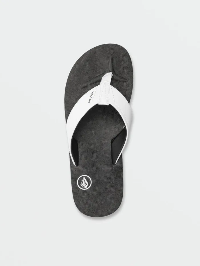 Mens Sandals Volcom Victor Sandals White