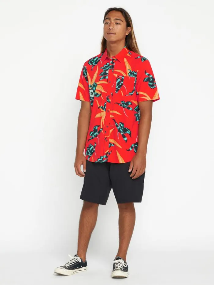 Mens Shorts Volcom Frickin Cross Shred Shorts 8211 Black