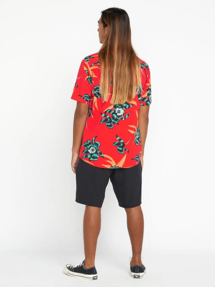 Mens Shorts Volcom Frickin Cross Shred Shorts 8211 Black