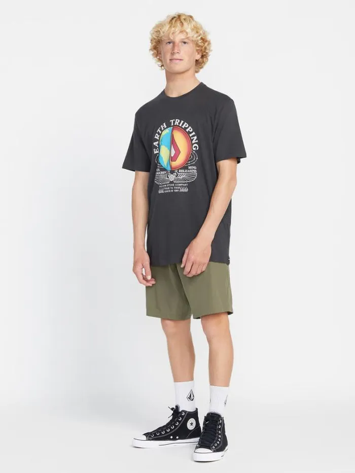 Mens Shorts Volcom Veeco Transit Shorts 8211 Wintermoss