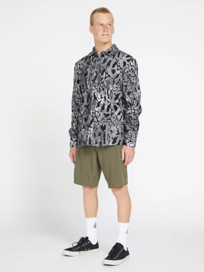 Mens Shorts Volcom Veeco Transit Shorts 8211 Wintermoss