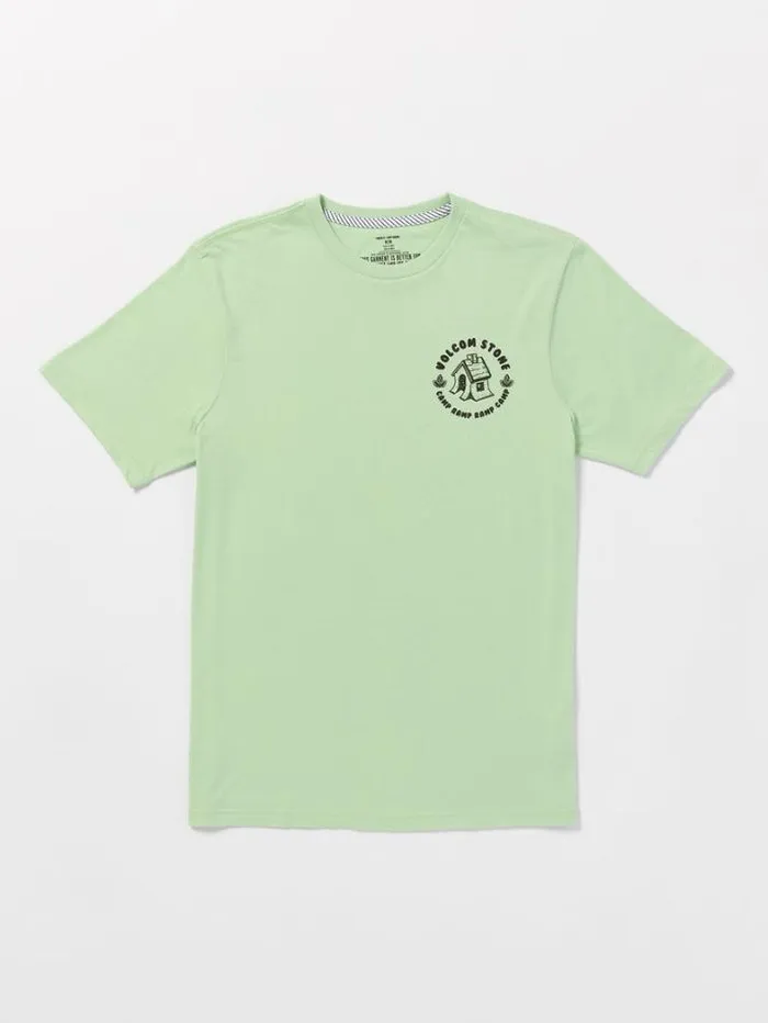 Mens TShirts and Tanks Volcom Entertainment Fat Tony Short Sleeve Tee 8211 Celadon