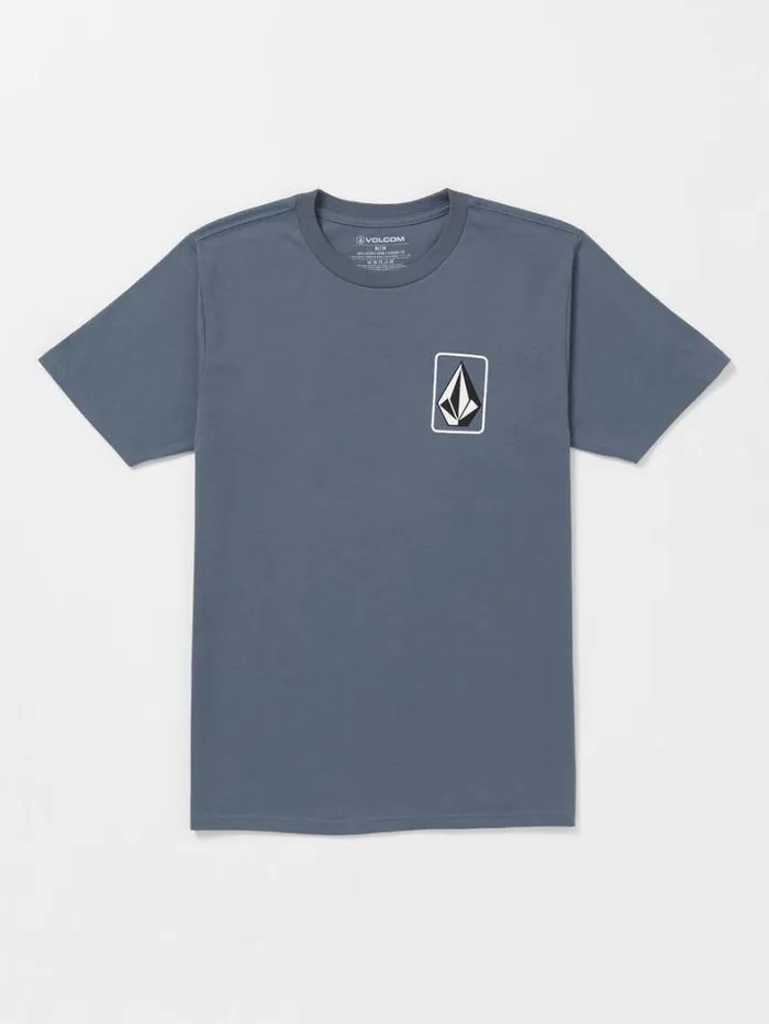 Mens TShirts and Tanks Volcom Fullpipe Short Sleeve Tee 8211 Dark Slate