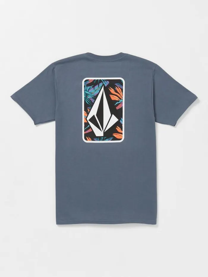 Mens TShirts and Tanks Volcom Fullpipe Short Sleeve Tee 8211 Dark Slate