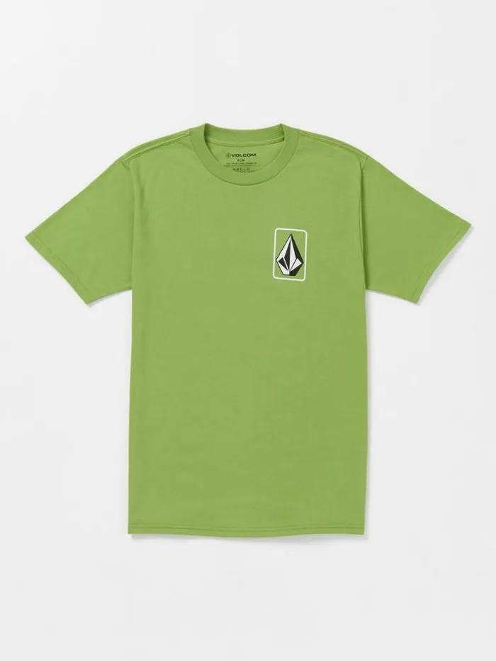 Mens TShirts and Tanks Volcom Fullpipe Short Sleeve Tee 8211 Seaweed Green