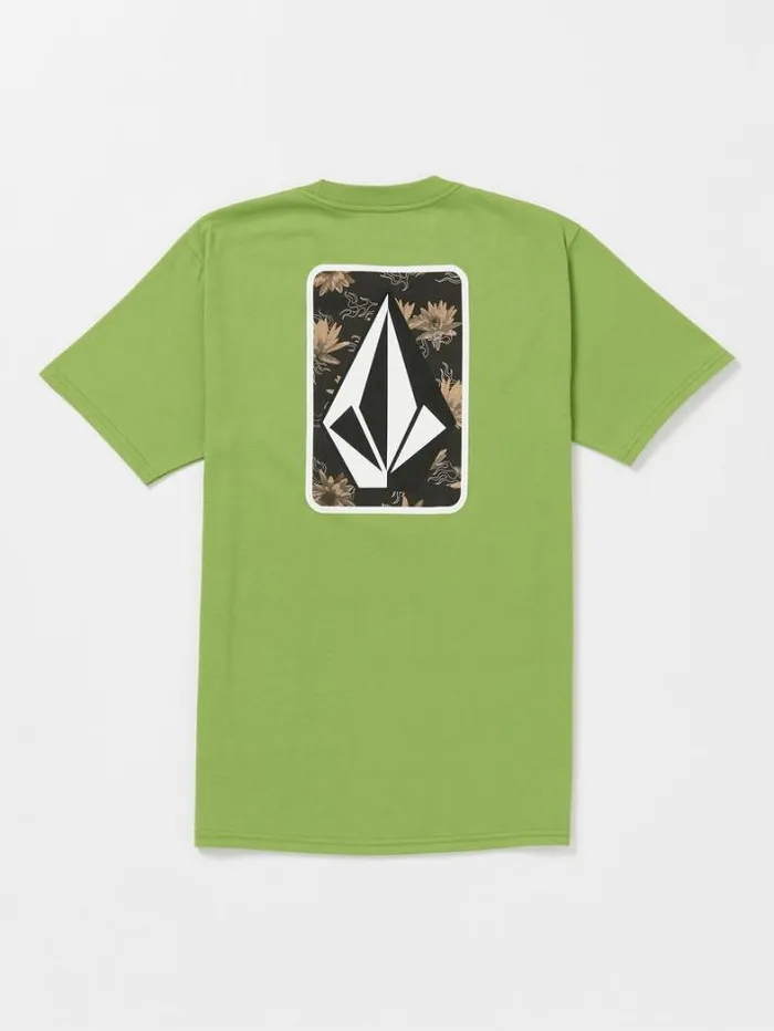 Mens TShirts and Tanks Volcom Fullpipe Short Sleeve Tee 8211 Seaweed Green
