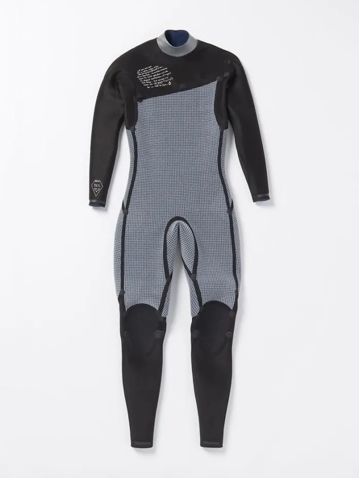 Mens Wetsuits Volcom Modulator 43mm Chest Zip Fullsuit 8211 Cruzer Blue