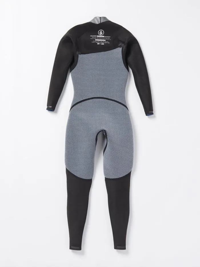 Mens Wetsuits Volcom Modulator 43mm Chest Zip Fullsuit 8211 Cruzer Blue