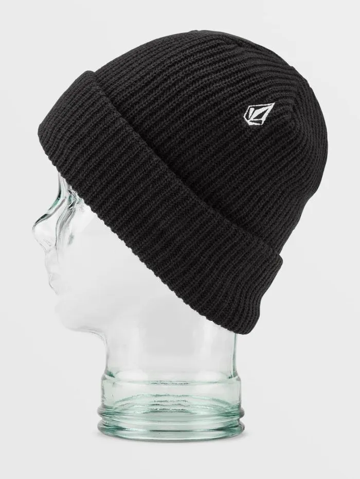 MensWomens Hats and Beanies Volcom Sweep Lined Beanie 8211 Black
