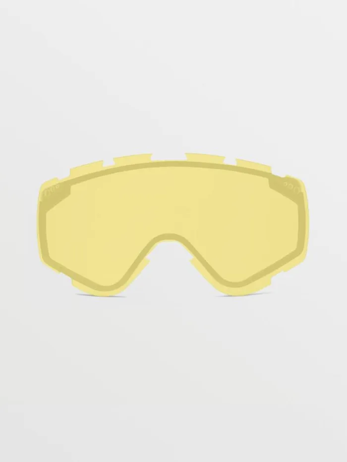 MensWomensKids Goggles Volcom Attunga Youth Goggle 8211 Matte Black Stone Red ChromeBL