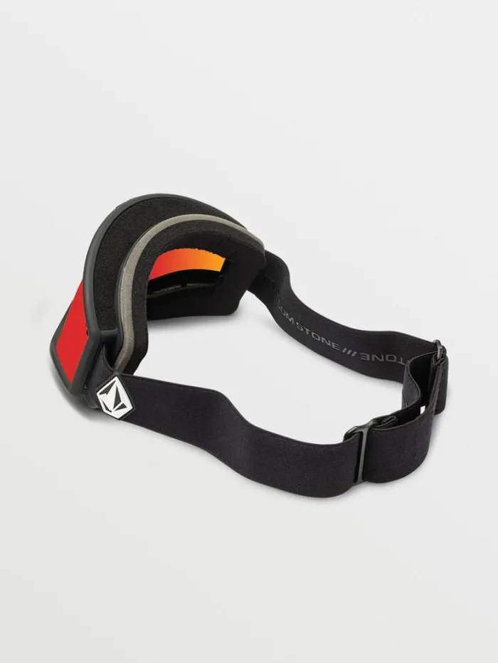 MensWomensKids Goggles Volcom Yae Goggle 8211 Matte Black Red ChromeBL