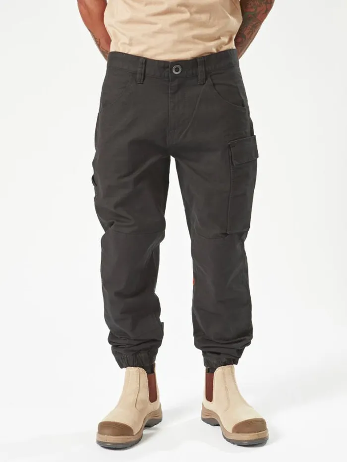 MensWorkwear Pants Volcom Caliper Cuff Pants 8211 Black