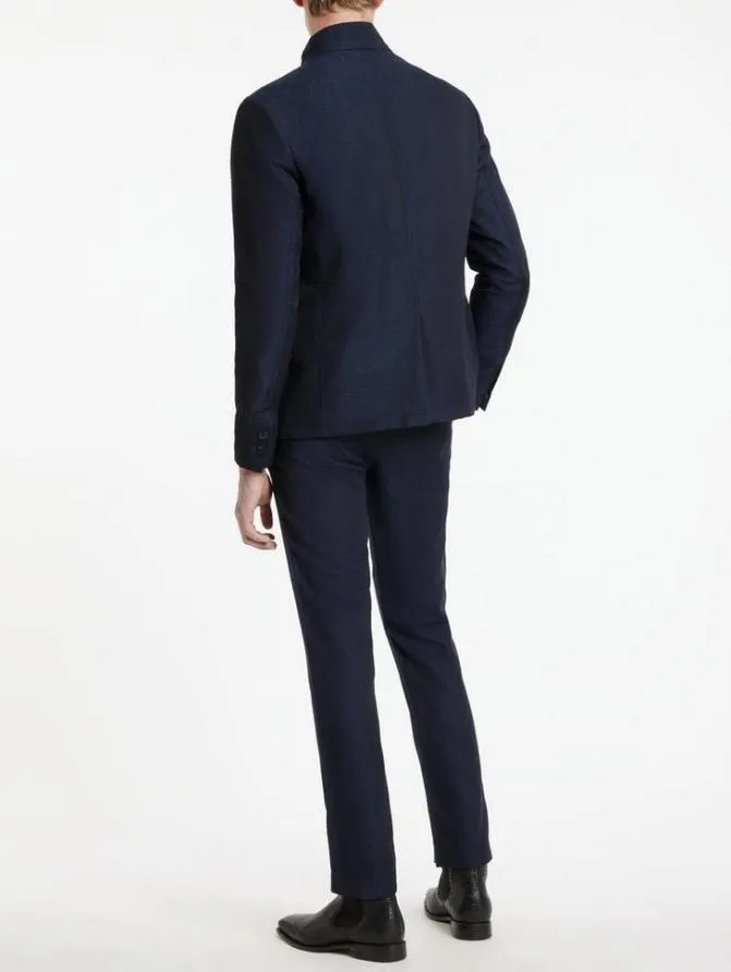 MERCER PANTS Blue Black Clothing John Varvatos Dress Pants