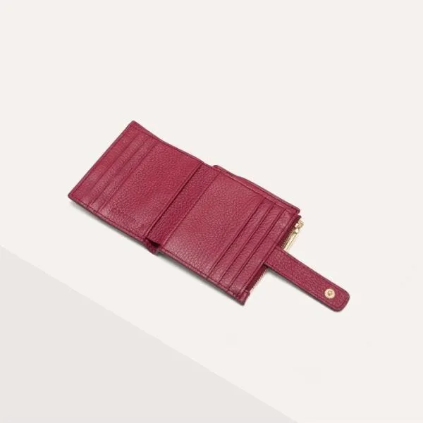 Metallic Soft Sangria Women Coccinelle Wallets and Small Leather Goods