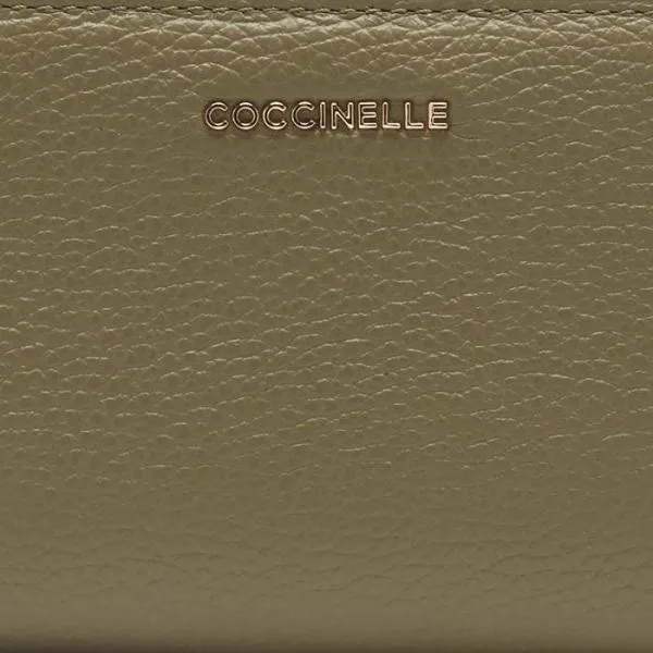 Metallic Tricolor Lauglambfond Women Coccinelle Wallets and Small Leather Goods