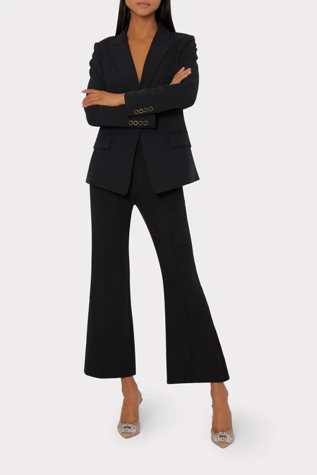 Milly Avery Cady Blazer Black Women Blazers