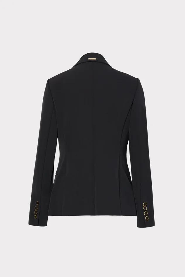 Milly Avery Cady Blazer Black Women Blazers