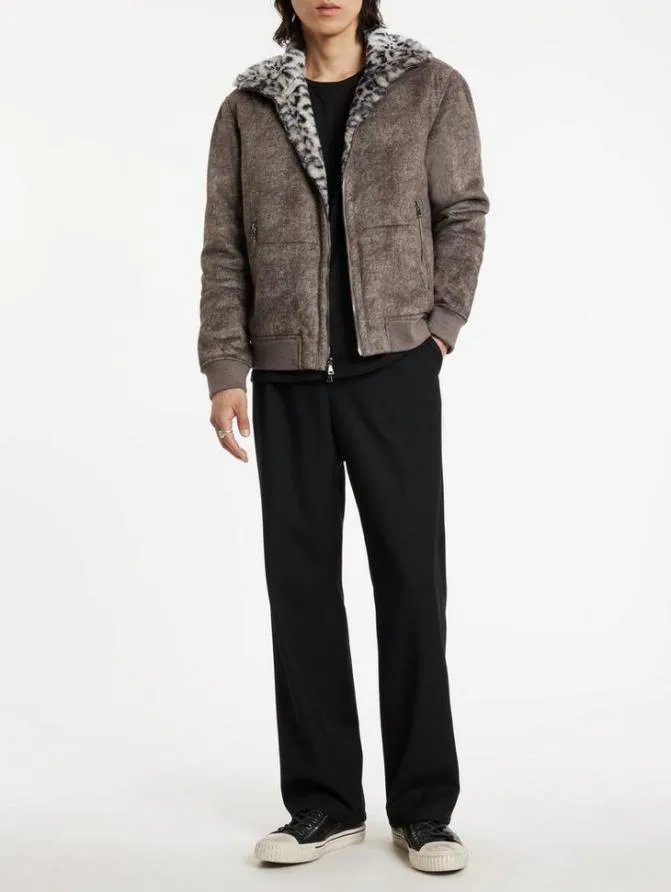 MONTEIRO JACKET Burnshdtaupe Clothing John Varvatos Coats And Jackets
