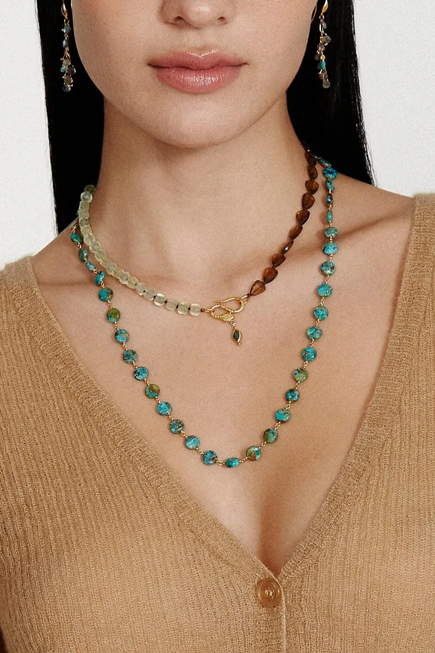 Naomi Necklace Green Mix Women Chan Luu Necklaces