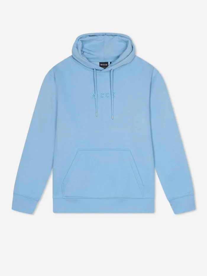 NICCE Tracksuit Sets Mens NICCE Mini Mercury Hoodie and Jogger Tracksuit Set Blue