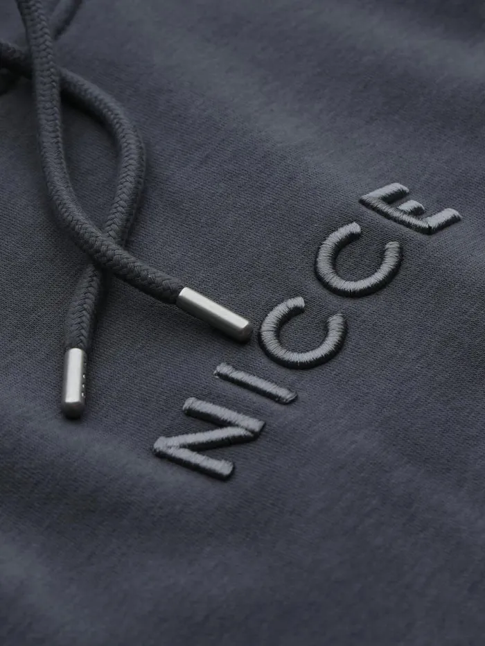 NICCE Tracksuit Sets Mens NICCE Mini Mercury Hoodie and Jogger Tracksuit Set Graphite