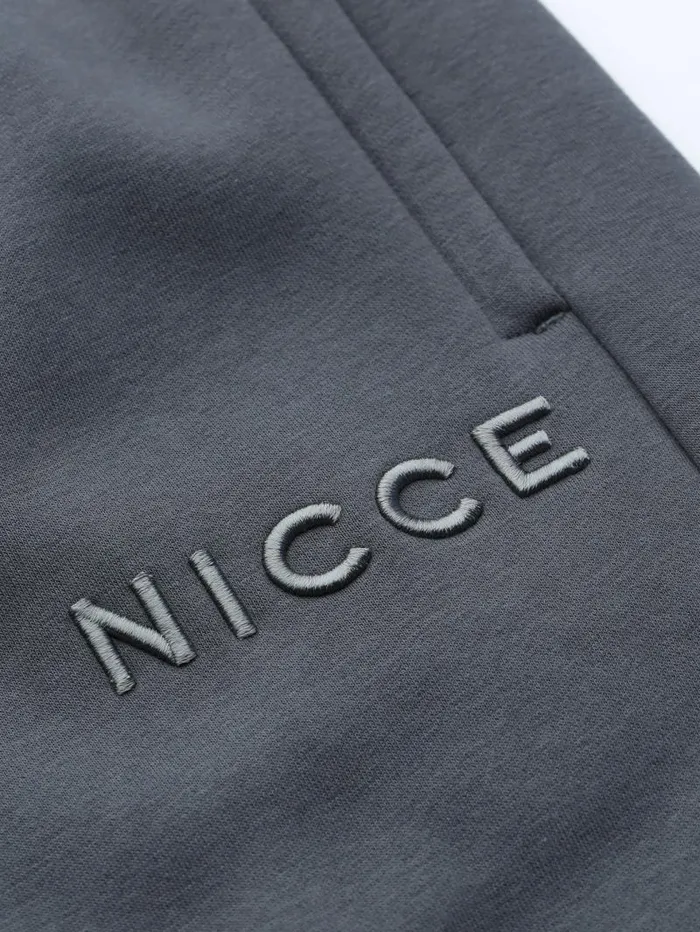 NICCE Tracksuit Sets Mens NICCE Mini Mercury Hoodie and Jogger Tracksuit Set Graphite