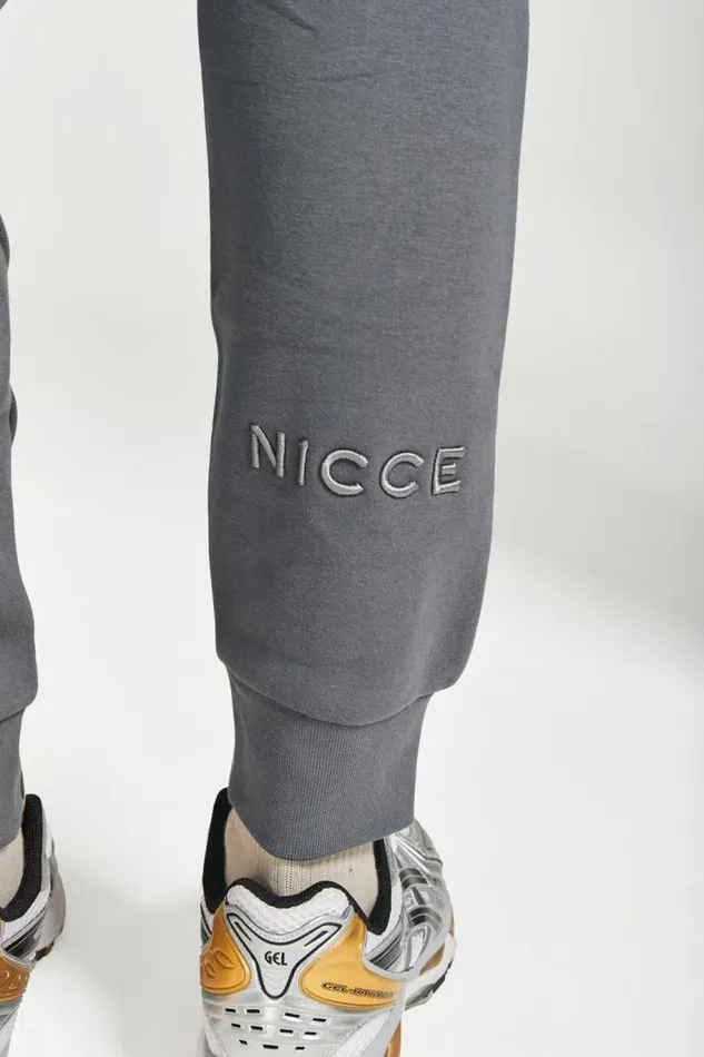 NICCE Tracksuit Sets Mens NICCE Mini Mercury Hoodie and Jogger Tracksuit Set Graphite