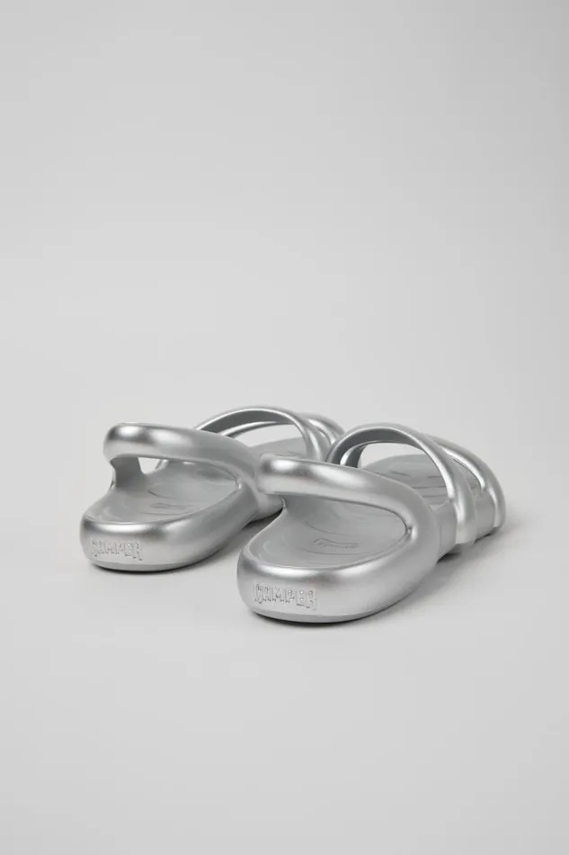 Non Leather Shoes Men Camper Kobarah Flat Silver Outsoles Sandals Non Leather Shoes Men Camper Kobarah Flat Silver Outsoles Sandals