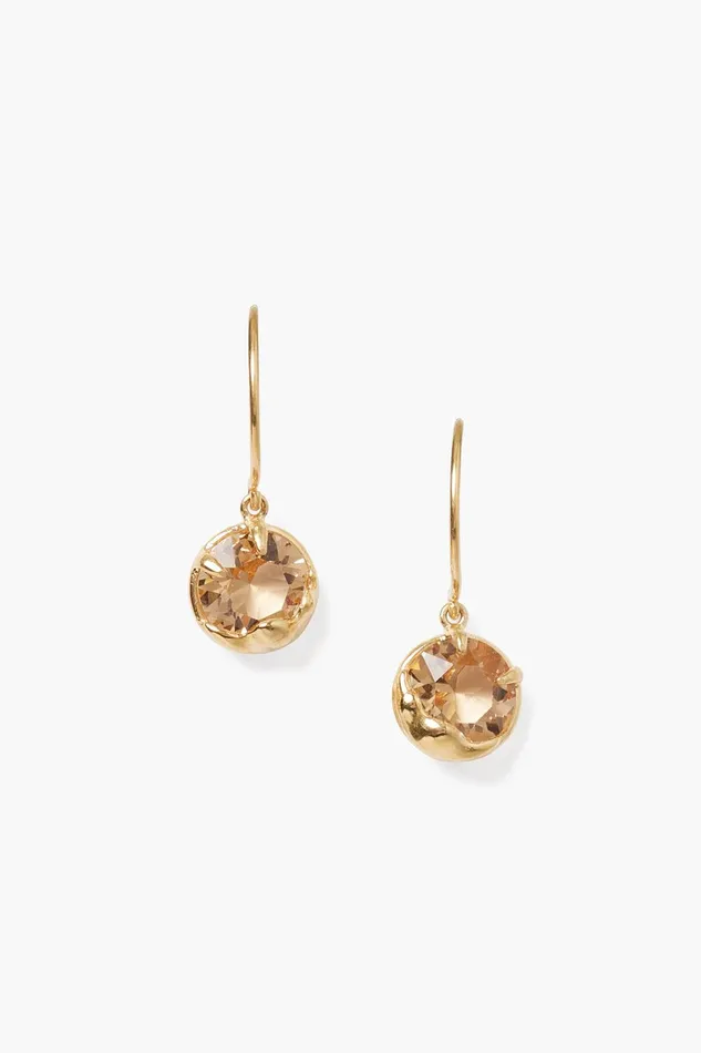 November Birthstone Earrings Topaz Crystal Women Chan Luu Earrings