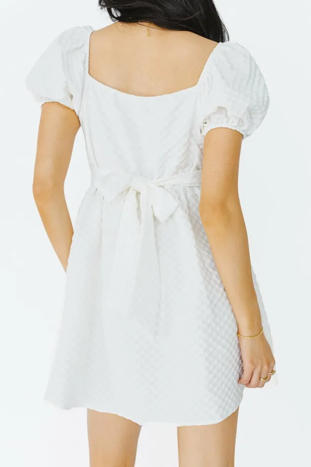 Oceana Mini Dress In White 8211 FINAL SALE White Women Bohme Dresses